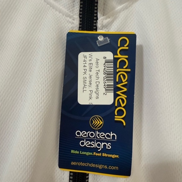 Aerotech Designs Women's Elite Cycling Jersey High Visibility Performance Jersey - Picture 7 of 15